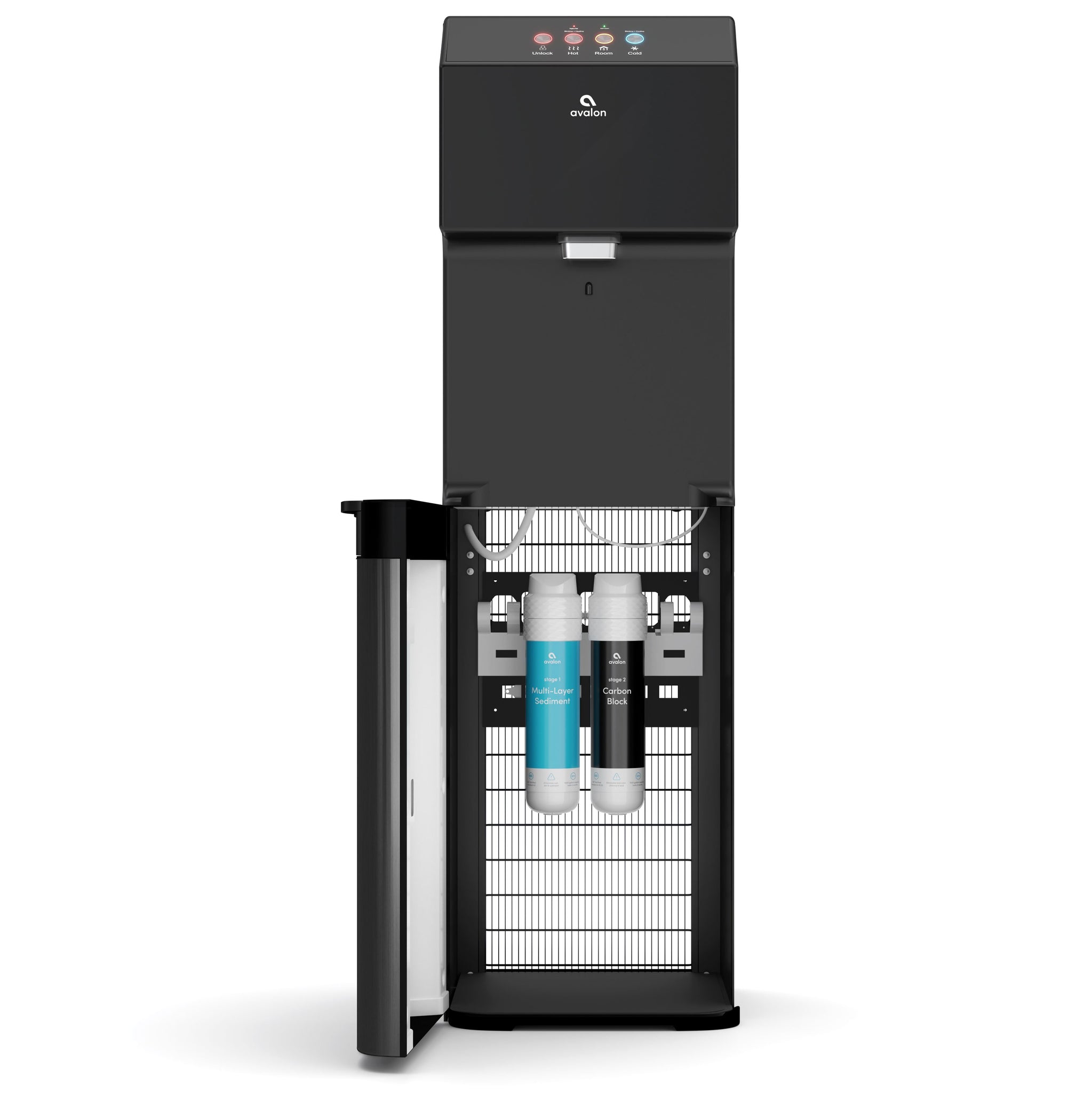 Avalon A13 electric bottleless water cooler dispenser hot, cold, room